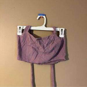 Kendall + Kylie crop top